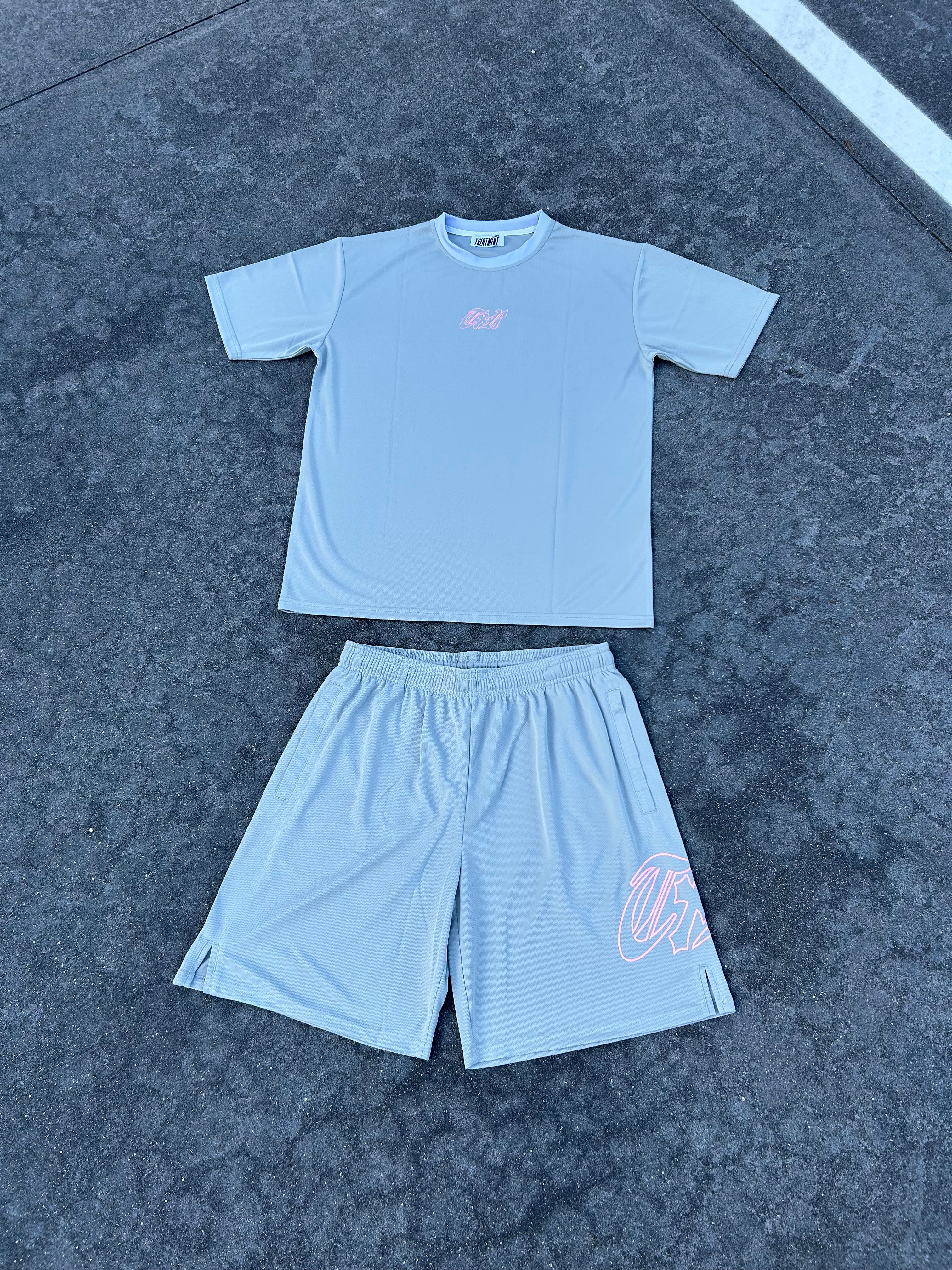Mesh set gris