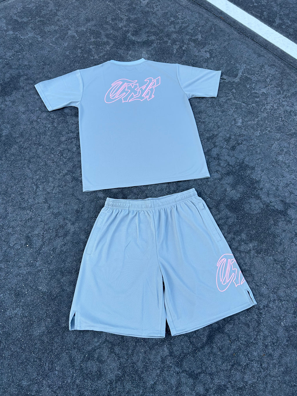 Mesh set gris